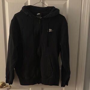 Nike Black Hoodie with Logo